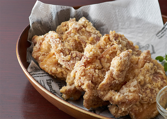 錦爽鶏のからあげ